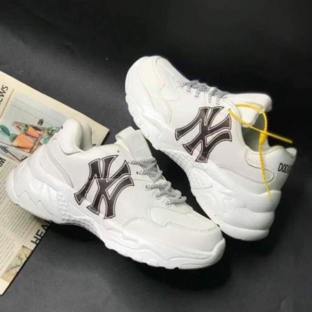 Giày thể thao boston Đế Độn MLB Ny đế nâu, Boston, LA full sz 36 - 43 bản đẹp hot trend 2022 đủ size nam nữ 36-43