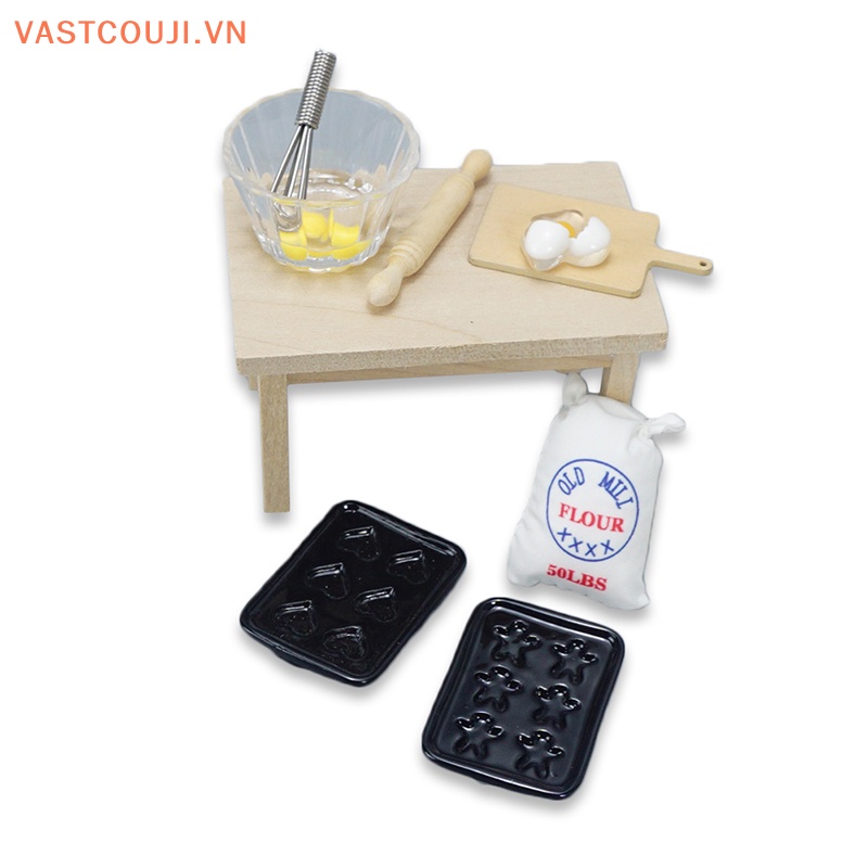 1 Bộ Đồ Chơi Bảng Cắt Trứng Trang Trí Nhà Búp Bê