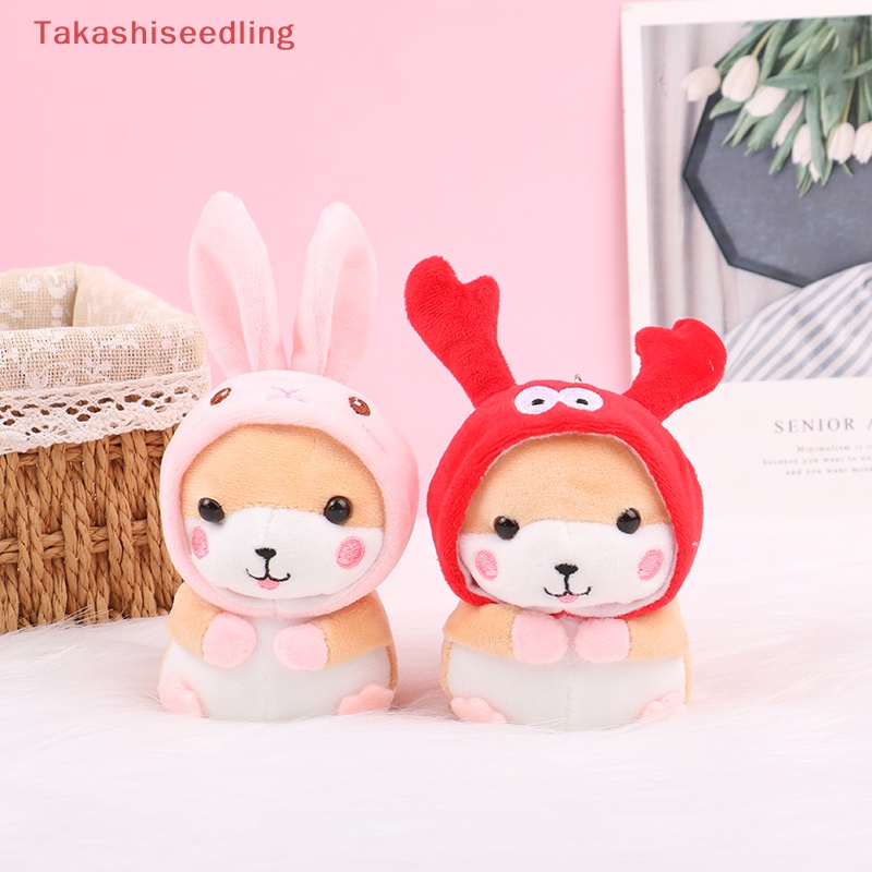 Thú Nhồi Bông Hình Chuột Hamster Dễ Thương 12Cm
