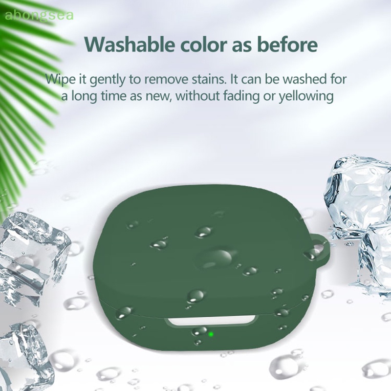 Vỏ Bảo Vệ Hộp Sạc Tai Nghe Bluetooth Bằng Silicon Mềm Chống Sốc Chống Bụi Cho QCY T113