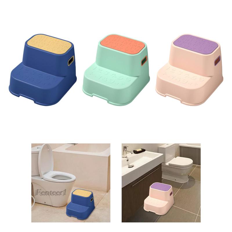 [Fenteer1] Bậc Thang Đôi Cho Bé Chơi / Phòng Tắm / Sàn Nhà