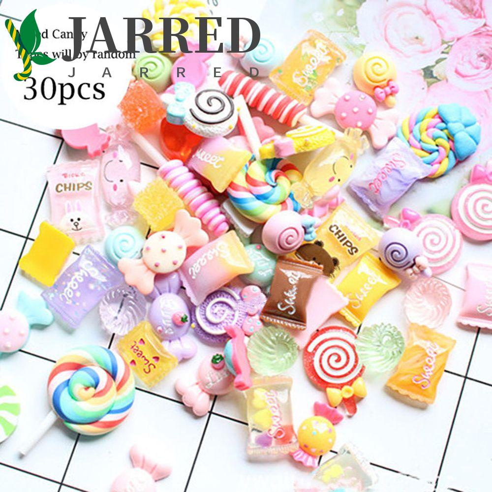 JARRED Phụ Kiện Trang Trí Móng Tay 3D Bằng Nhựa Acrylic Thời Trang Dành Cho Nữ