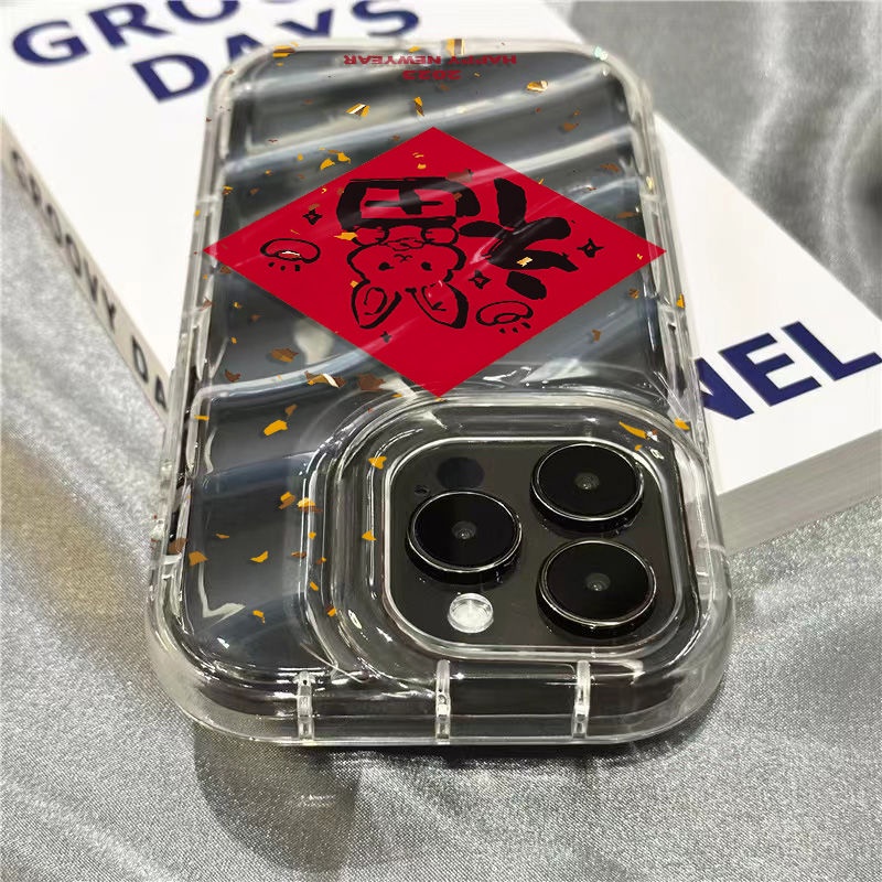 Ốp Điện Thoại Dẻo Trong Suốt Họa Tiết Chú Thỏ Dễ Thương Cho Iphone14Promax 2023iPhone14promax xr8 13127 / 11 / 7UN5