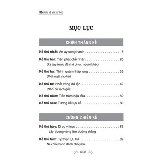 Sách - 36 mưu kế và xử thế (bìa mềm)