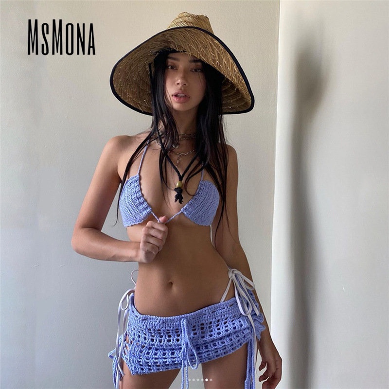 Bộ Áo Trễ Vai Màu Trơn + Chân Váy Ôm In Họa Tiết Hoa Thời Trang Quyến Rũ Cho Nữ 2023