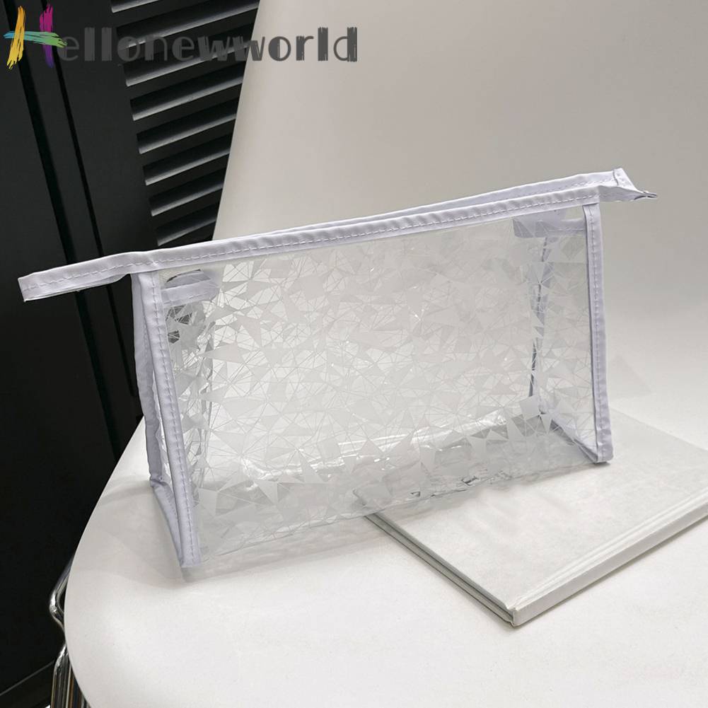 Túi Đựng Tiền Xu Bằng PVC Trong Suốt Sức Chứa Lớn Tiện Dụng