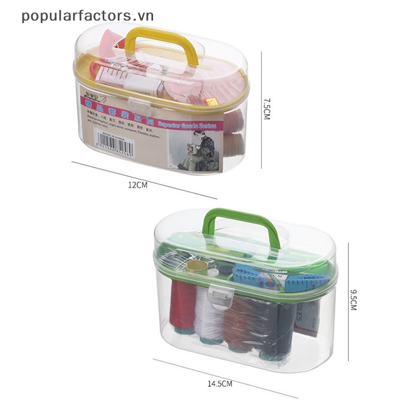 Bộ Dụng Cụ May Vá Thủ Công Kèm Hộp Đựng Tiện Lợi