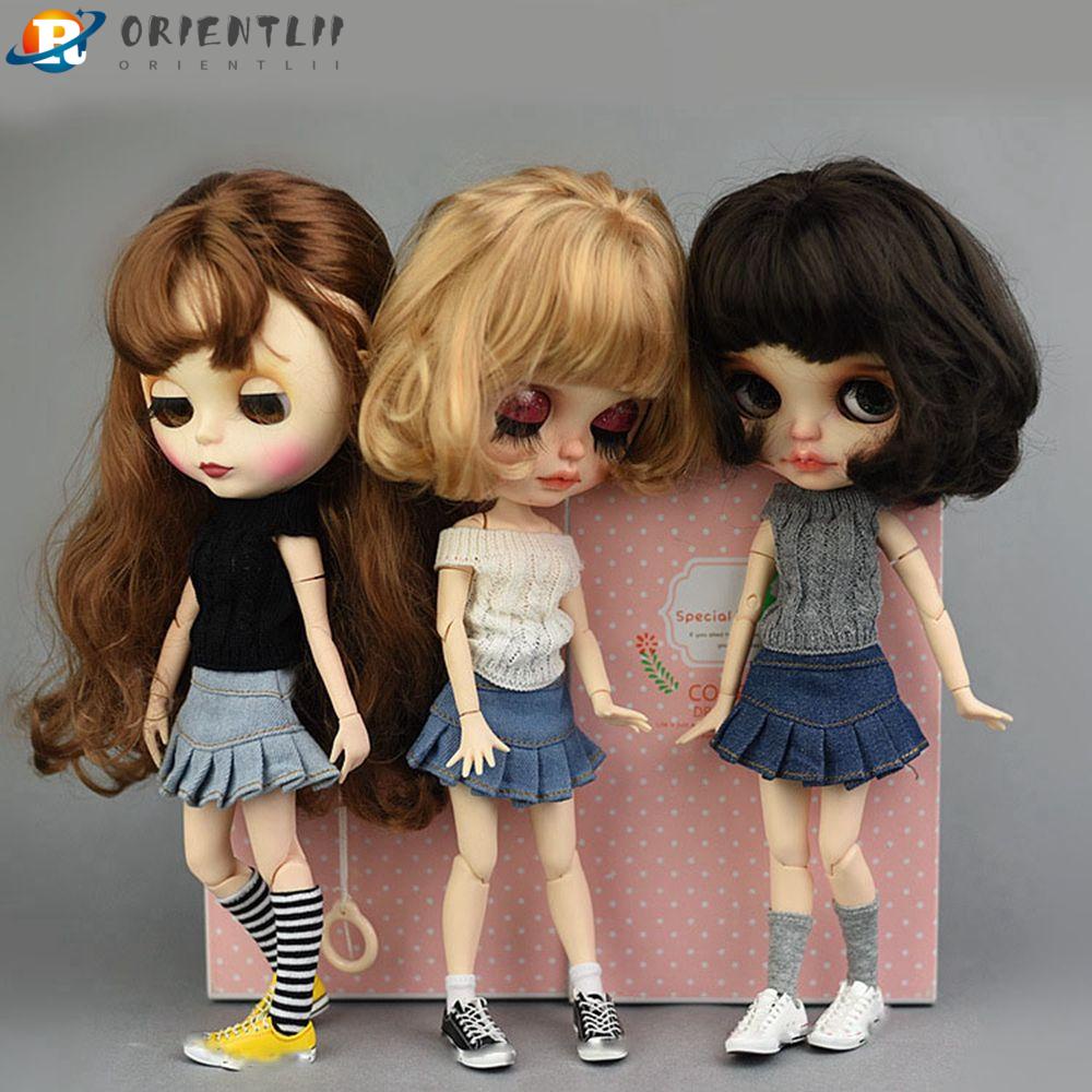 ORIENTLII 1 Bộ Áo Len Dệt Kim Thủ Công Dành Cho Búp Bê Mới