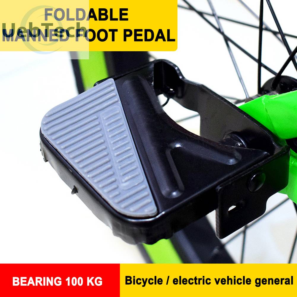 Set 1 Cặp Bàn Đạp Xe Đạp Leo Núi Gấp Gọn Tiện Lợi