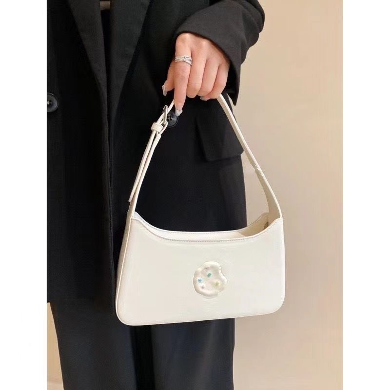 Túi Xách Đeo Vai / Kẹp Nách Hình Bánh Quy Phong Cách Phương Tây Dễ Thương Thời Trang Mùa Xuân 2023