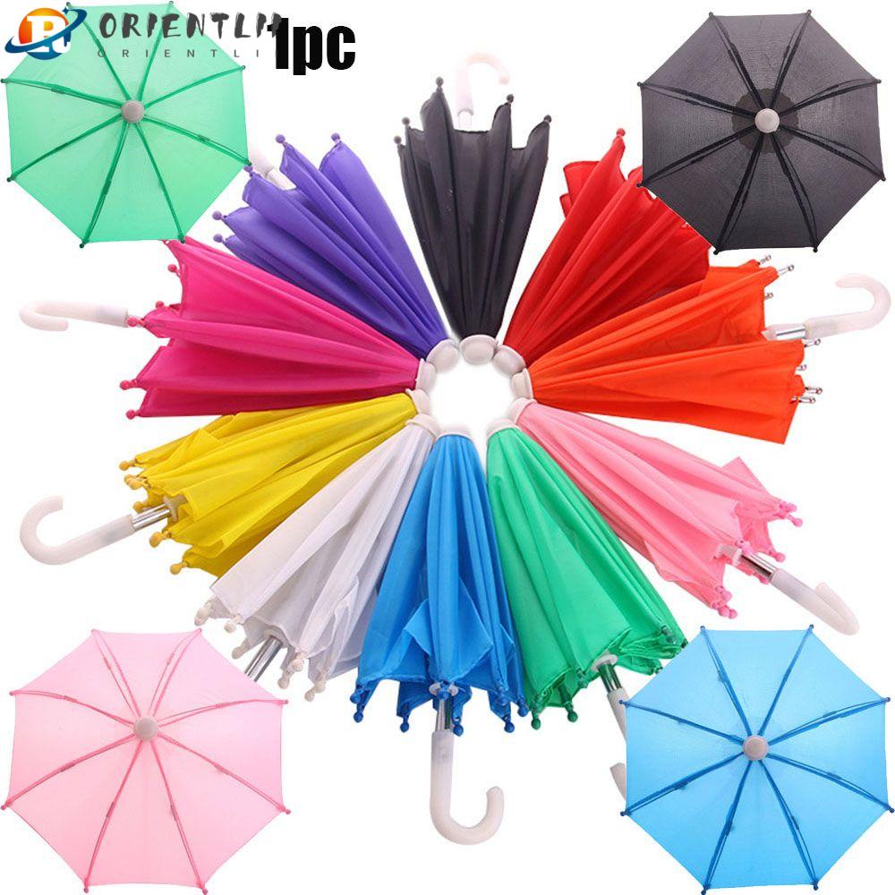 ORIENTLII Dù Đồ Chơi Mini Nhiều Màu Sắc Cho Búp Bê