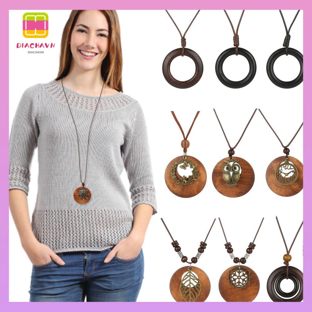 DIACHAVN Vòng cổ Phong Cách Retro Thời Trang Dành Cho Nữ