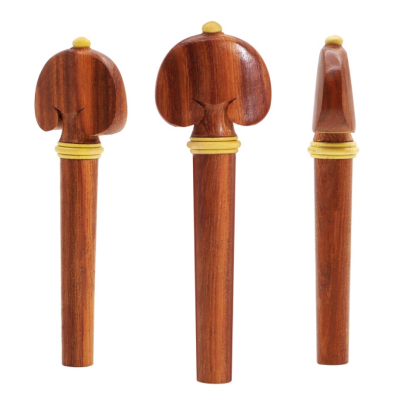 Bộ 4 / 4 Chốt Để Đàn Violin Bằng Gỗ Hồng Mộc Đủ Kích Thước
