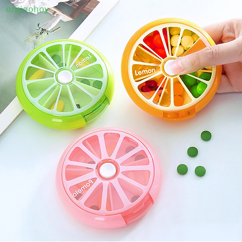 Hộp Đựng Thuốc Mini Chia Theo Tuần 7 Ngày Tiện Dụng Mang Theo Du Lịch
