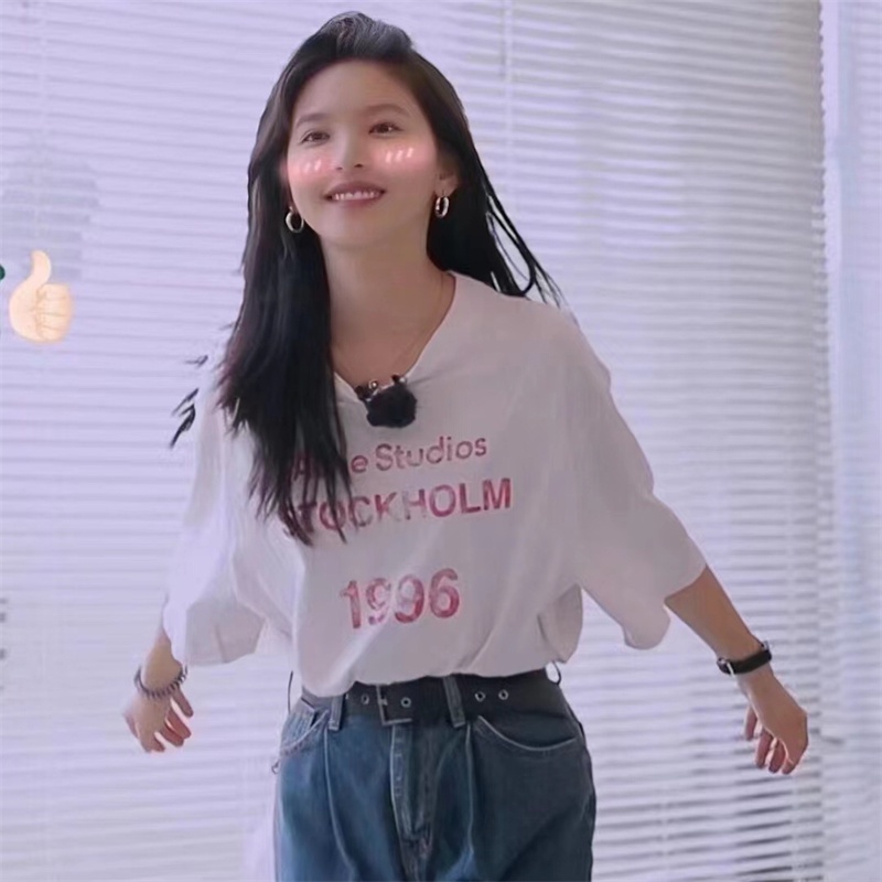 M-m &amp; - Áo Thun Tay Ngắn Phiên Bản Đường Phố Mới Nhất UnisexFDJRTSU