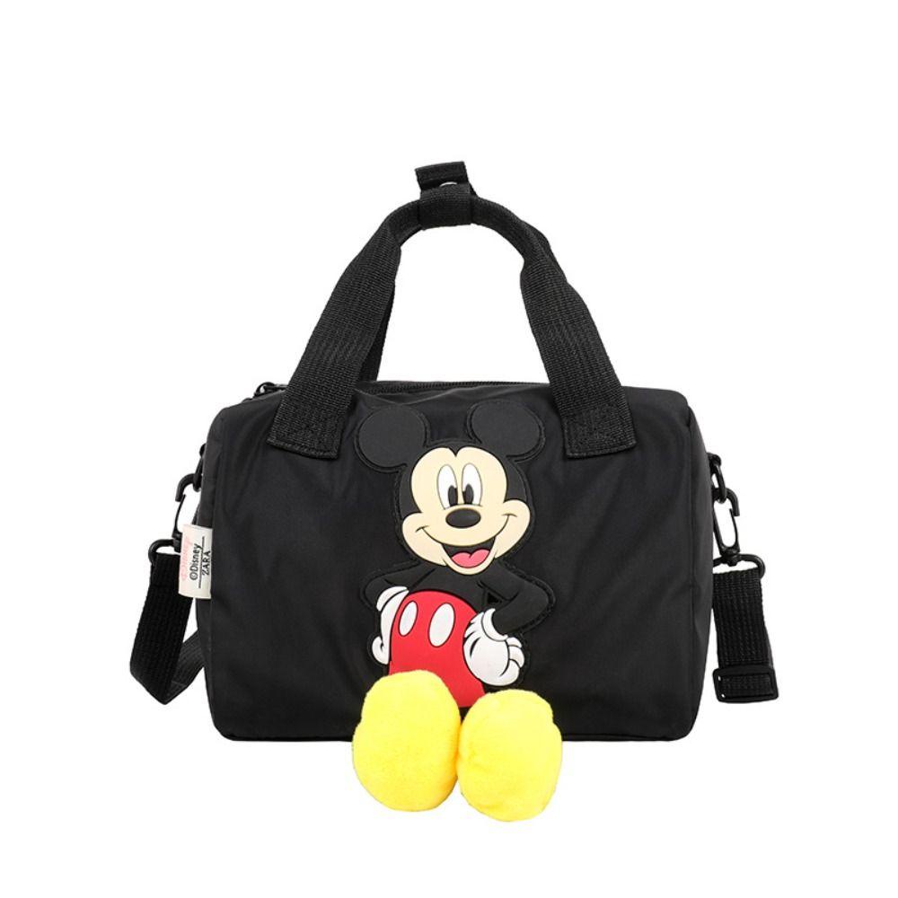 IVORY Túi Đeo Vai Cỡ Lớn Bằng Nylon Họa Tiết Chuột Hoạt Hình Dễ Thương Cho Nữ