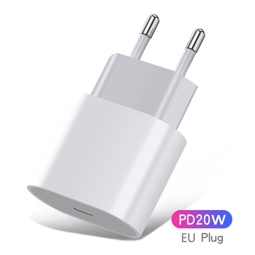 Cục Sạc Nhanh 2023 pd 20w 9v-2.2a Giao Diện c 20w Tương Thích Với iphone EU US UK