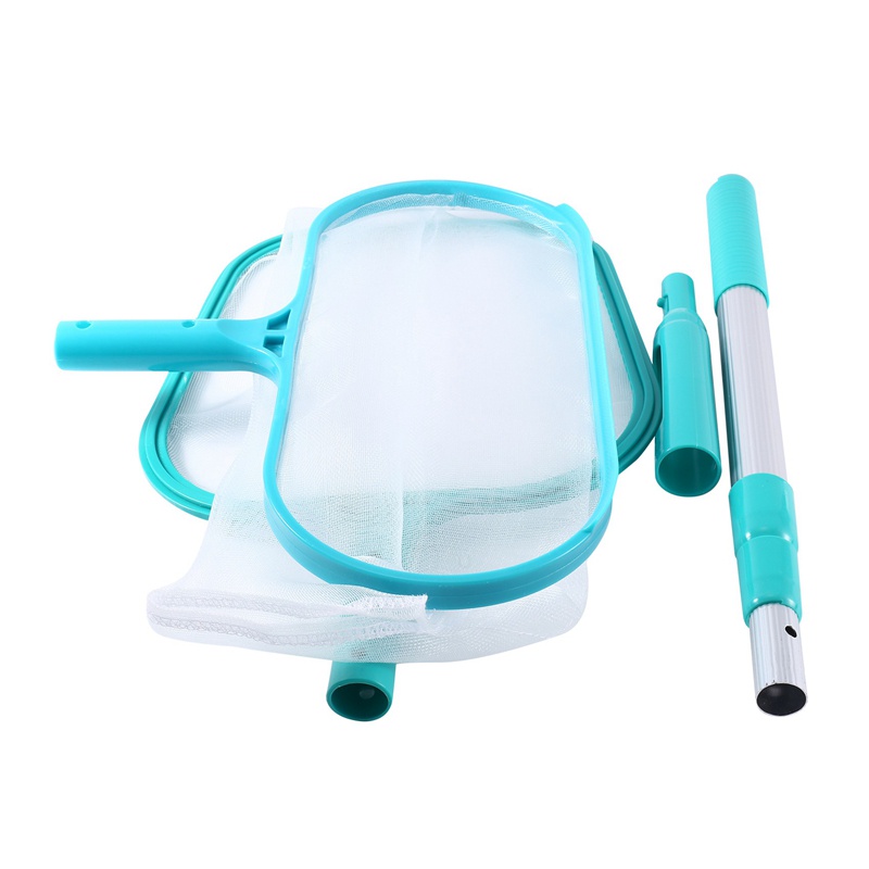 Bộ Dụng Cụ Bảo Trì Hồ Bơi Với 3 Đầu Nối Và Lưới Mảnh Làm Sạch Sâu Loại Bỏ Lá Và Mảnh Vụn