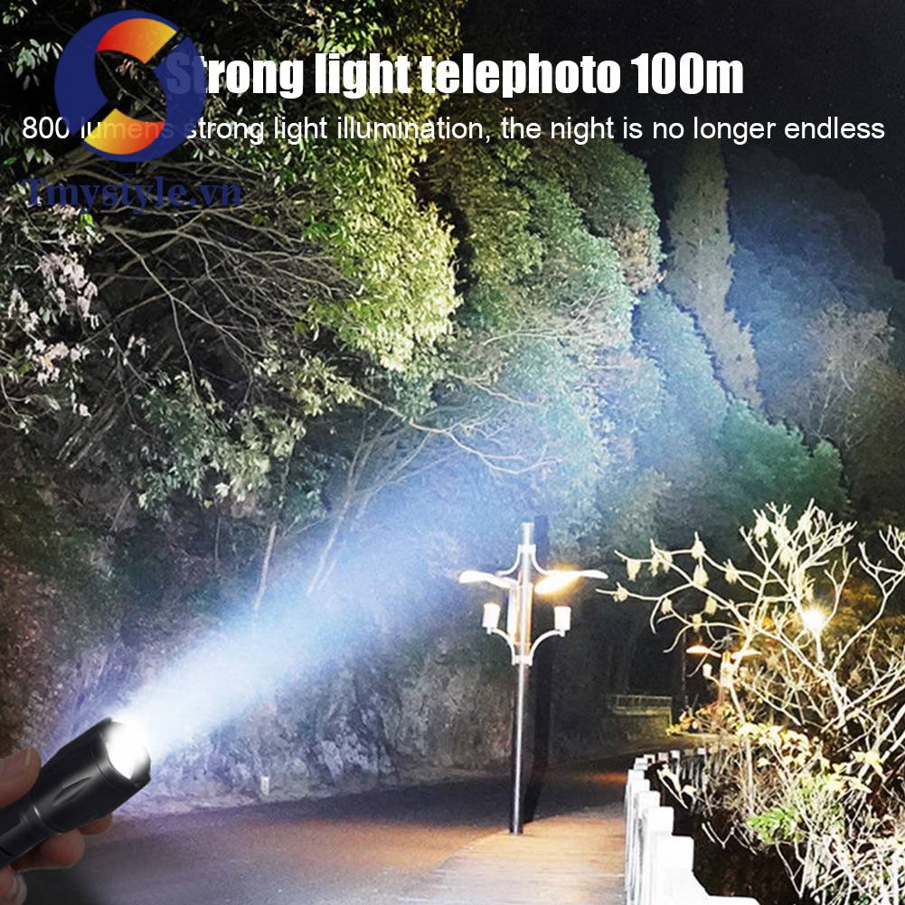 Đèn Pin Cắm Trại Chống Thấm Nước