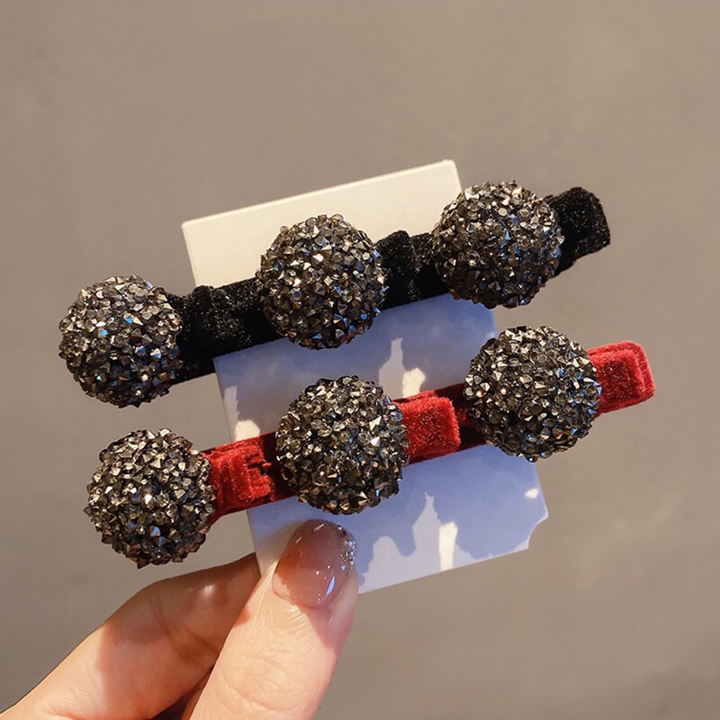 Kẹp Tóc Đính Đá Thời Trang Vintage Cho Nữ