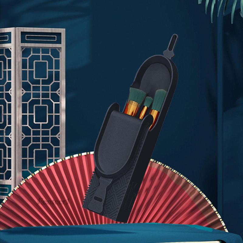 Giá Đỡ Cọ Trang Điểm Mềm Mại Tiện Dụng Khi Đi Du Lịch