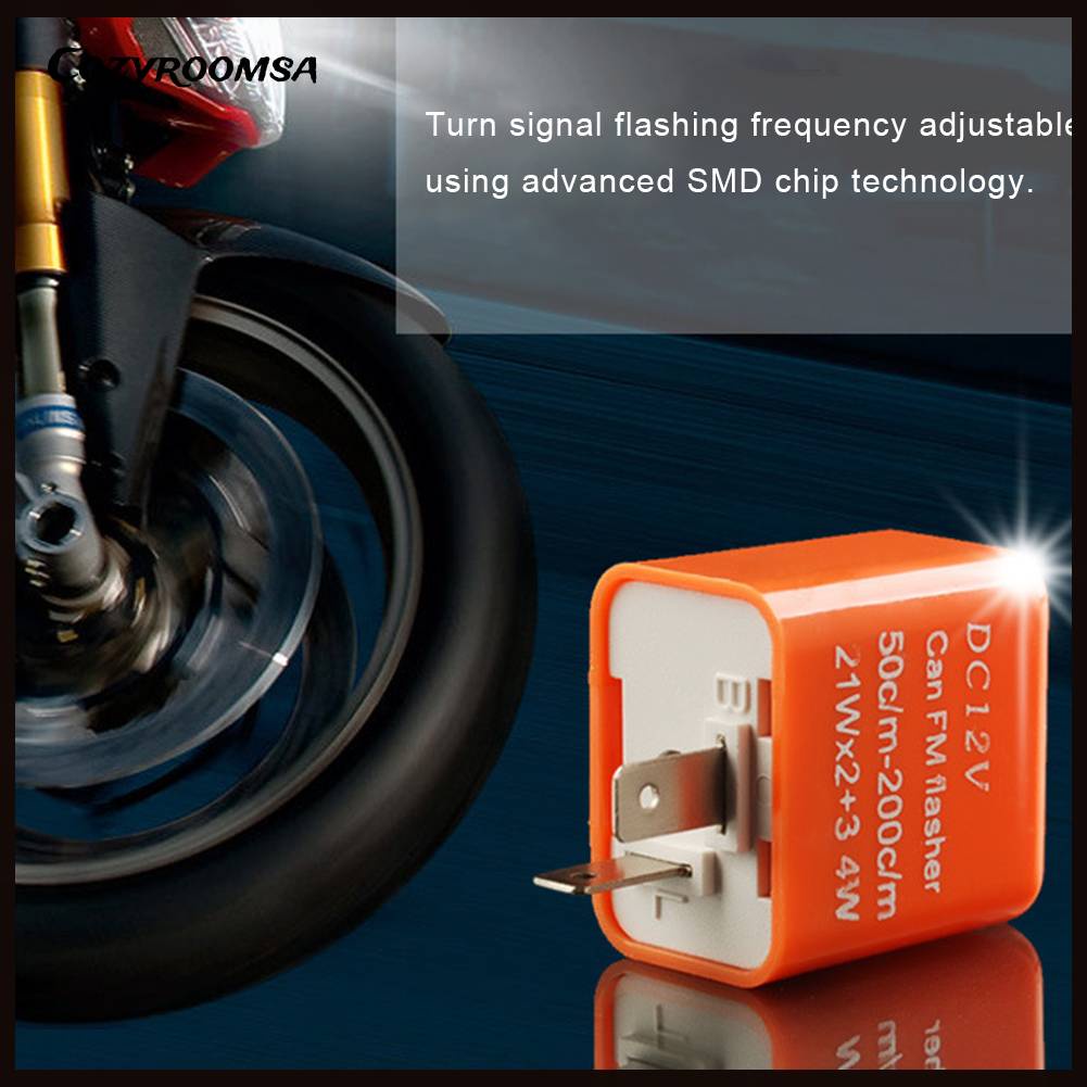 Rơ Le Tín Hiệu Xi Nhan 12V 3 Số Công Suất Cao Dành Cho Xe Mô Tô