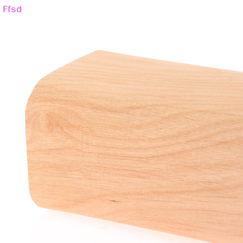 {Ffsd} Hộp Quà Tặng Trang Sức Bằng Gỗ Trơn Có Nắp Cong Trang Trí Nhà Cửa