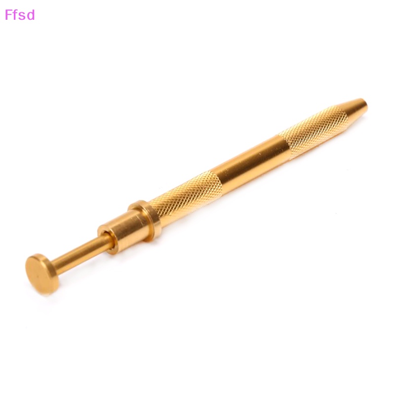 {Ffsd} Nhíp Gắp Trang Sức Bằng Thép Không Gỉ Mạ Vàng Đính Đá Quý