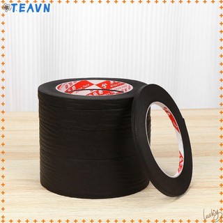 Cuộn băng keo giấy làm tranh đính đá màu đen DIY