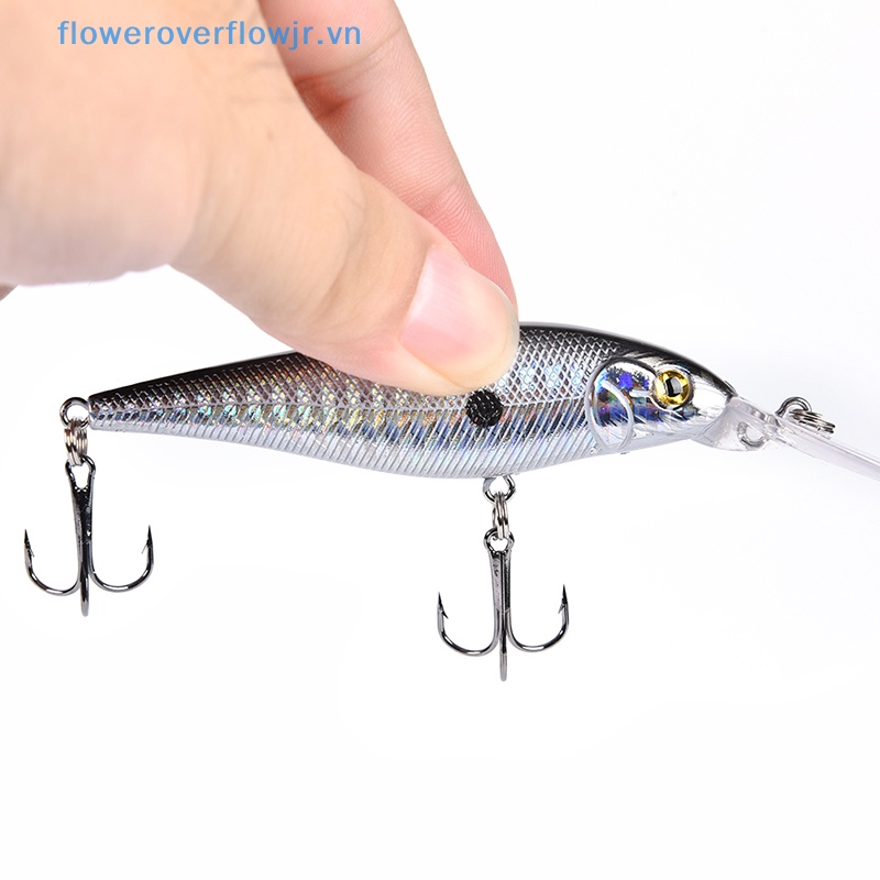 1 Mồi Câu Cá Giả Bằng Nhựa Cứng 11cm 10.5g Số 9