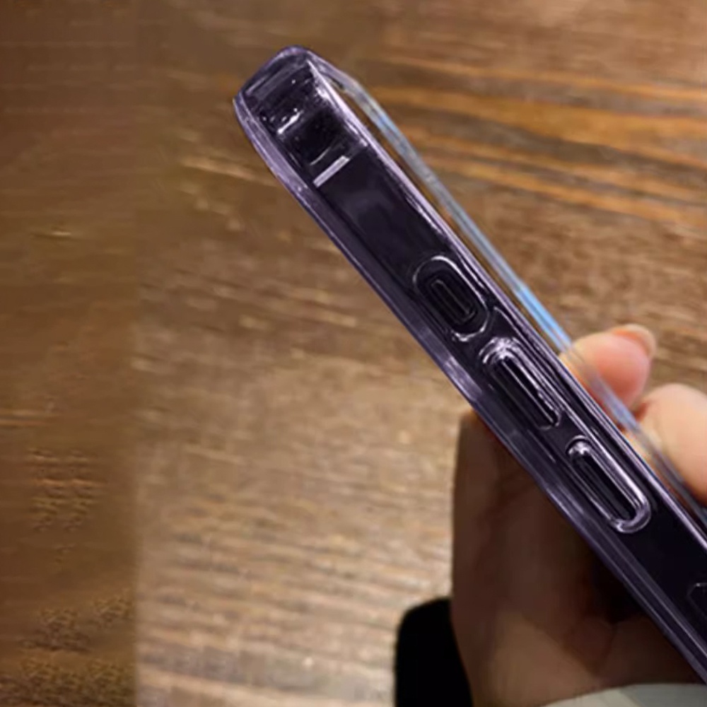 Ốp Điện Thoại TPU Mềm Trong Suốt Chống Sốc Chống Bụi Thời Trang Cho IPhone 14 13 12 11 Pro Max X XR 8 7 Plus