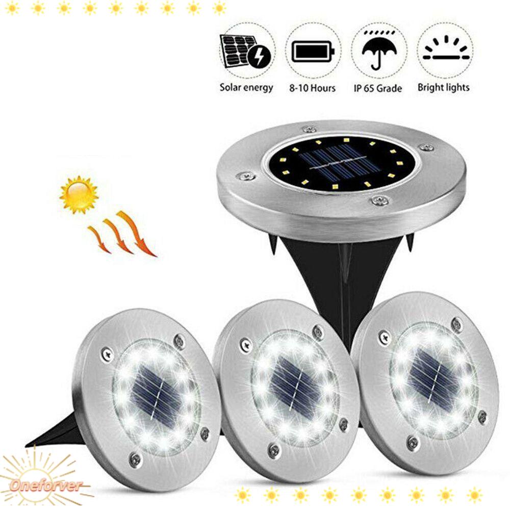 FOREVER Đèn LED 8 / 10 / 12 Bóng Sử Dụng Năng Lượng Mặt Trời Chống Thấm Nước