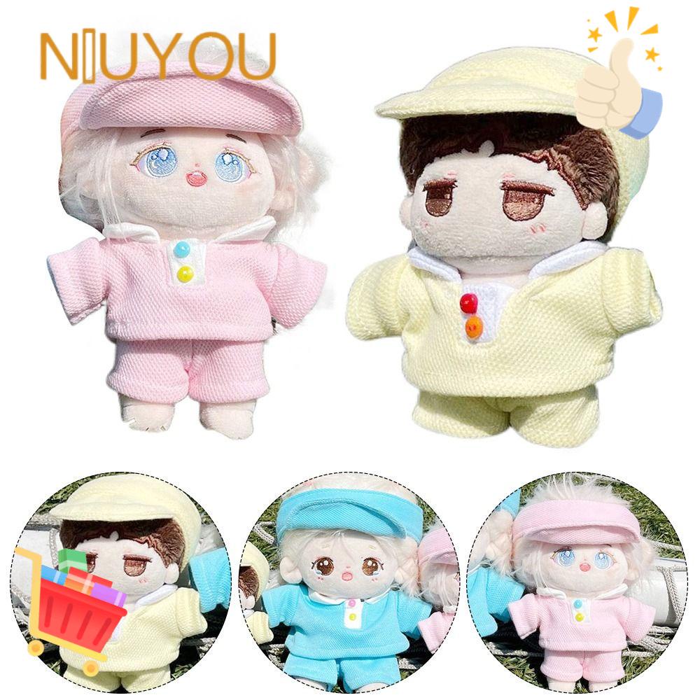NIUYOU Quần Áo 20cm Cho Búp Bê 3 Màu