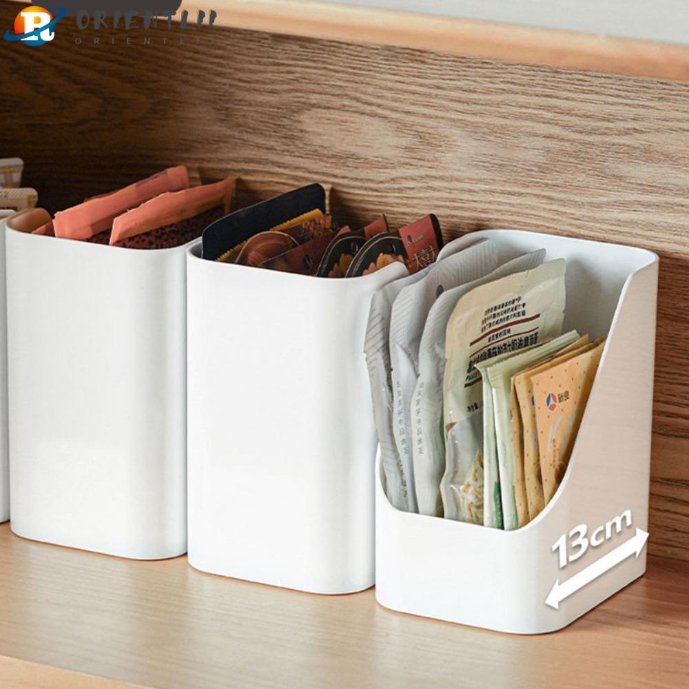 ORIENTLII Hộp Đựng Thức Ăn Màu Trắng Bằng Nhựa Dạng Hở Dễ Sử Dụng