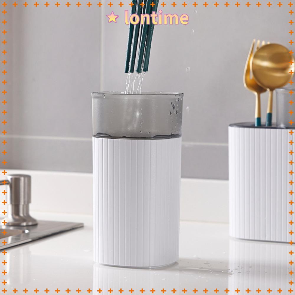 LONTIME Giá Đựng Đồ Dùng Nhà Bếp Ráo Nước Chất Lượng Cao