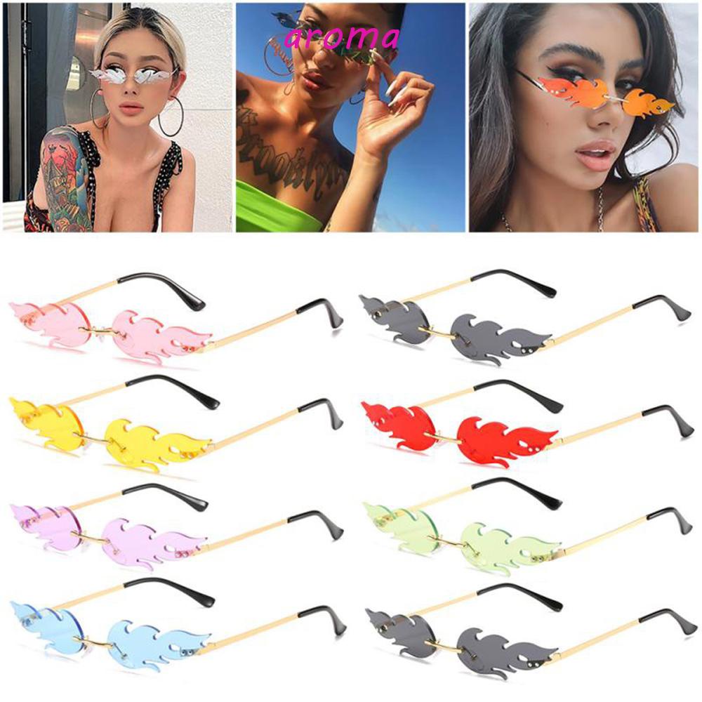 AROMA Kính Mát Thời Trang Phương Tây Chống Tia UV400