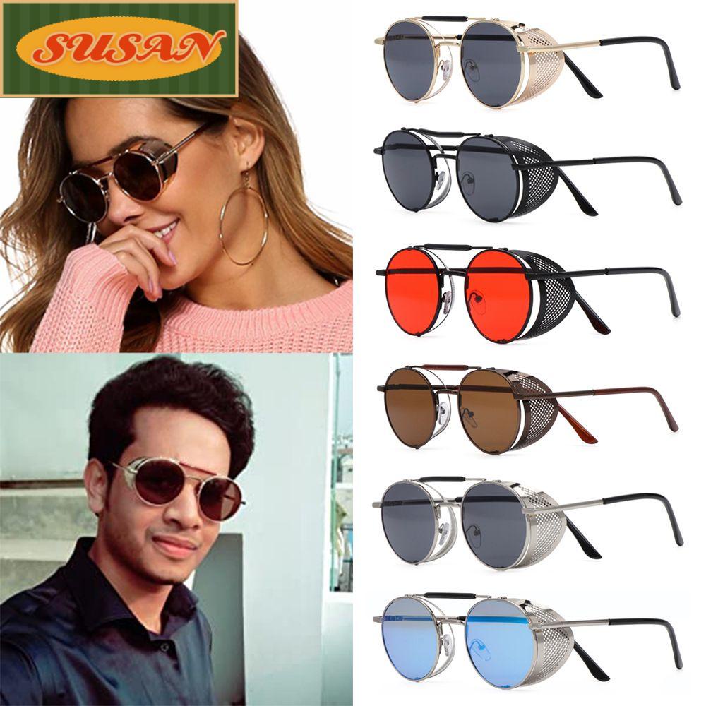SUSANS Kính Râm Bảo Vệ Chống Tia UV400 Phong Cách Gothic