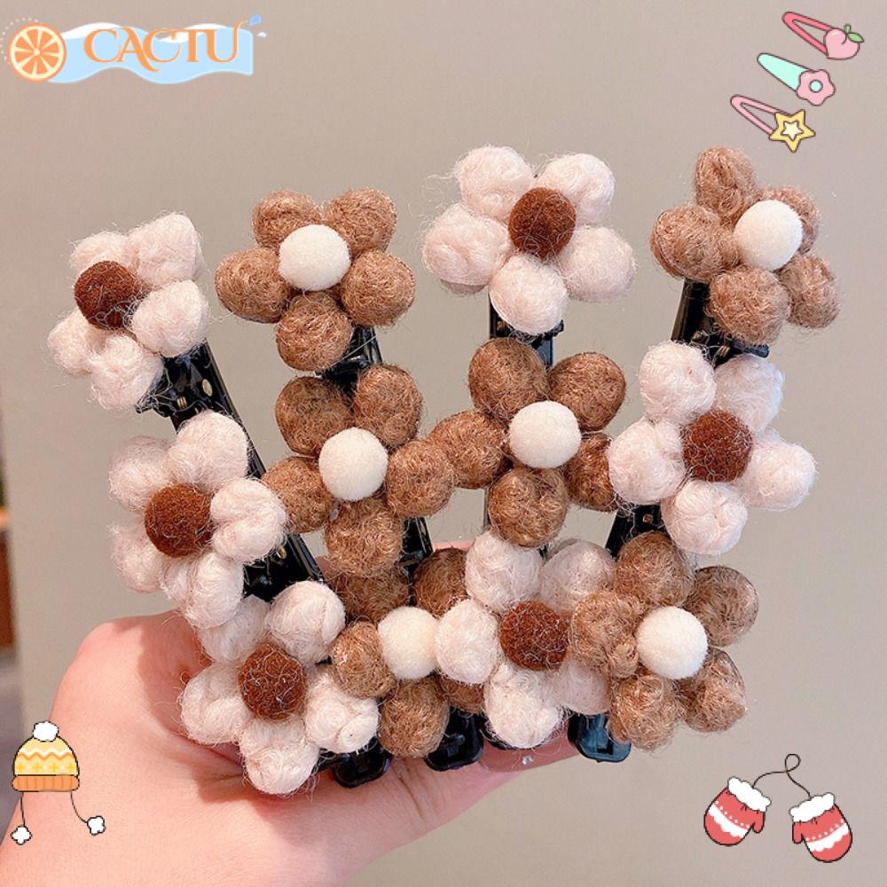 CACTU Set 2 / 7 Kẹp Tóc Bện Dây Thời Trang Nữ