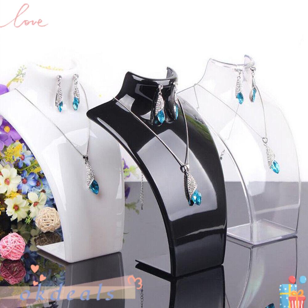 OKDEALS Set 2 Giá Đỡ Ma Nơ Canh Trưng Bày Vòng cổ