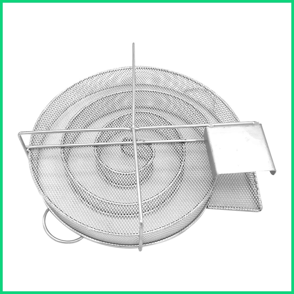 Hộp Hun Khói Bằng Thép Không Gỉ Cho Đồ Nướng BBQ