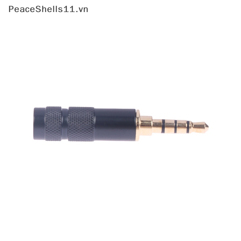 Đầu Nối Âm Thanh Mạ Vàng Chuyển Đổi Từ Giắc Cắm 3.5mm TRS Sang Cổng Cắm 3.5mm TRRS