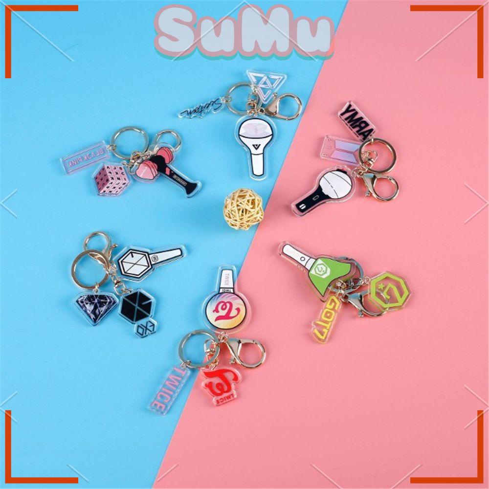 SUMU Móc Khóa Acrylic Thời Trang Cho Nam Nữ