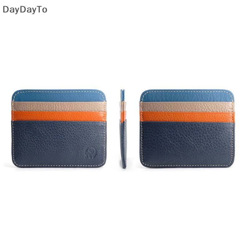 Ví Da Thật 100% Hình Đầu Voi Tròn Nhỏ Đựng Bằng Lái Xe Tiện Dụng