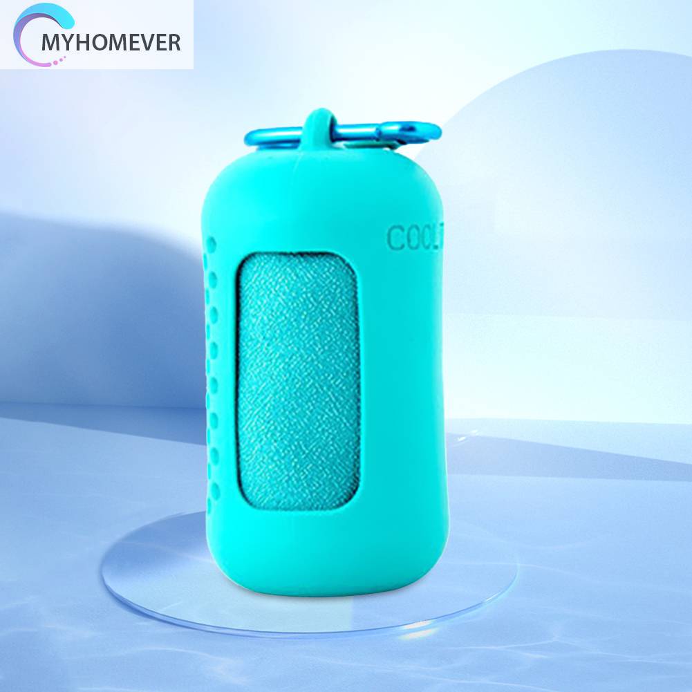 Khăn Lau Khô Nhanh Bằng Sợi Micro Kèm Móc Tiện Dụng Cho Mùa Hè