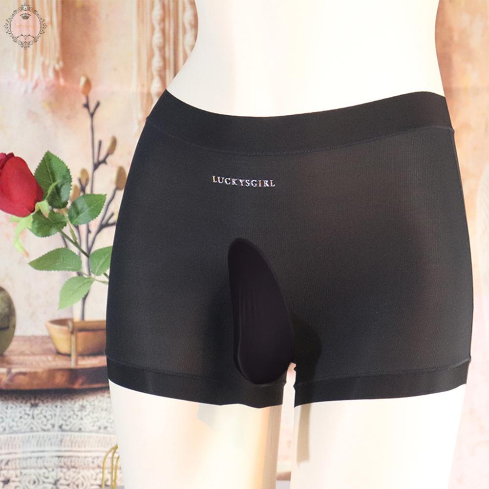 Sexy Mens Thin Sheer Mesh Underwear Boxer Shorts See Through Briefs Underpants