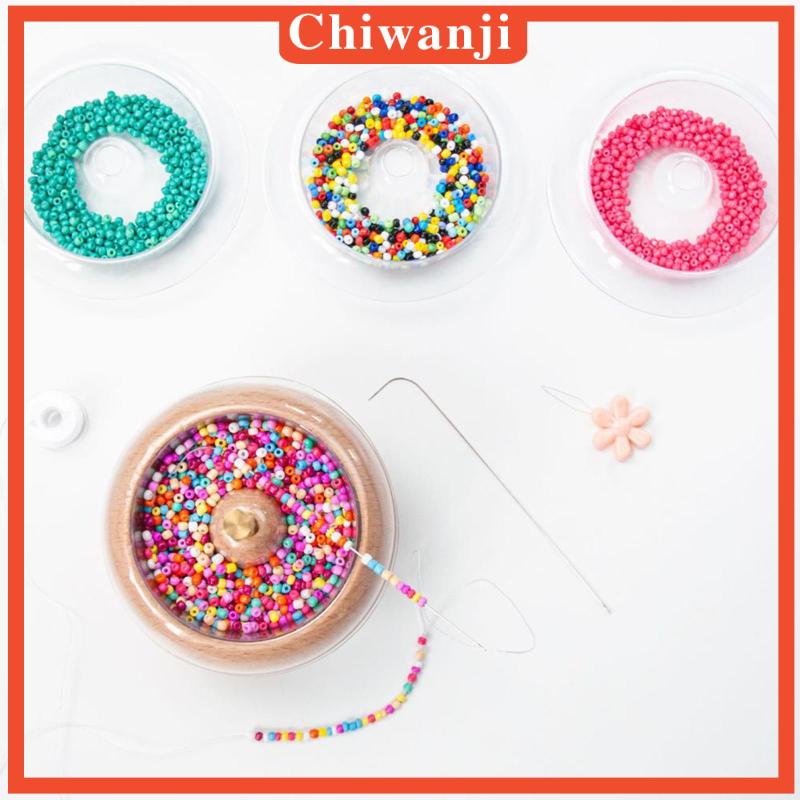 Bộ Tô Và Hạt Cườm Bằng Gỗ Dùng Làm Trang Sức Thủ Công DIY