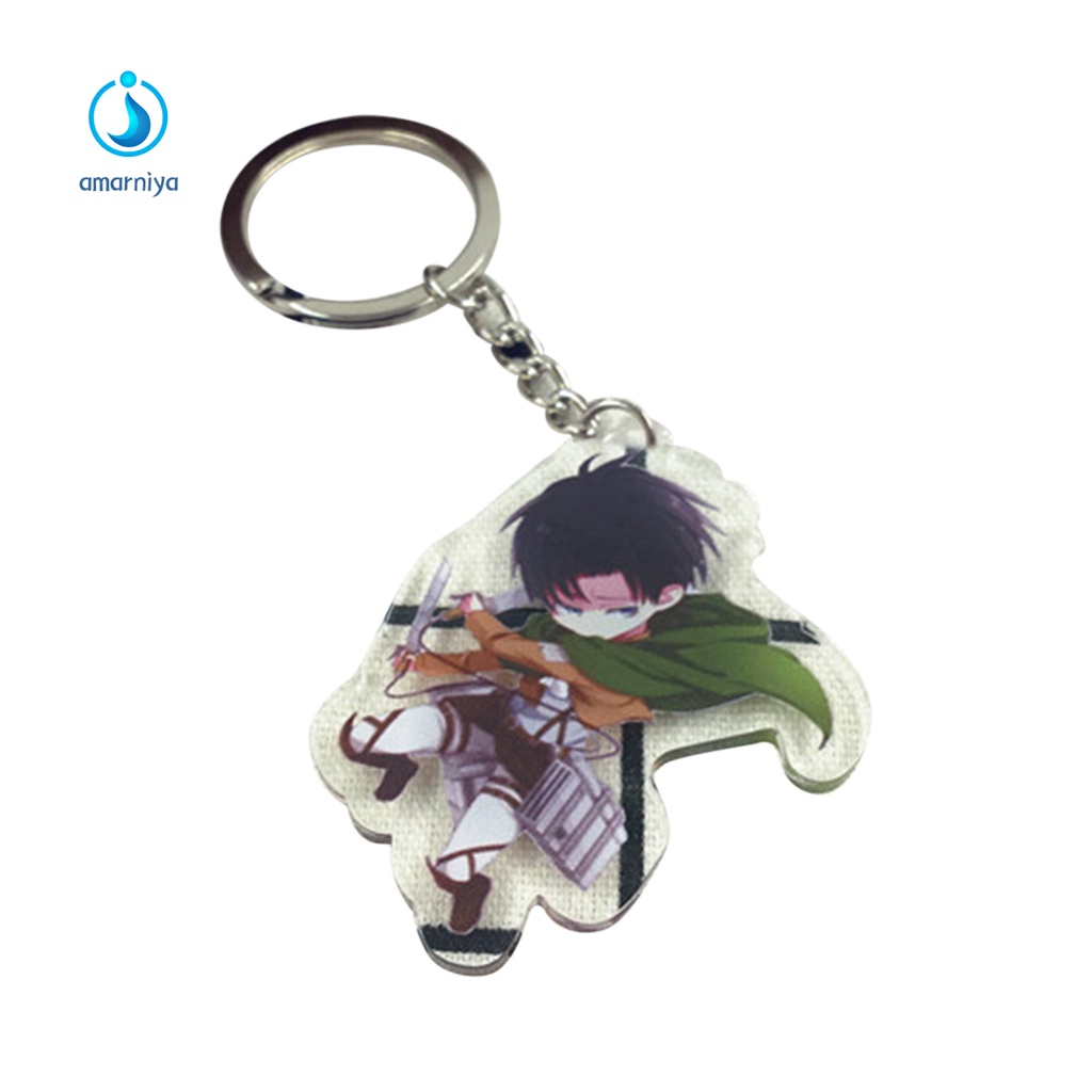 (Shop Amart) Móc Chìa Khóa Chống Nước Hình Anime