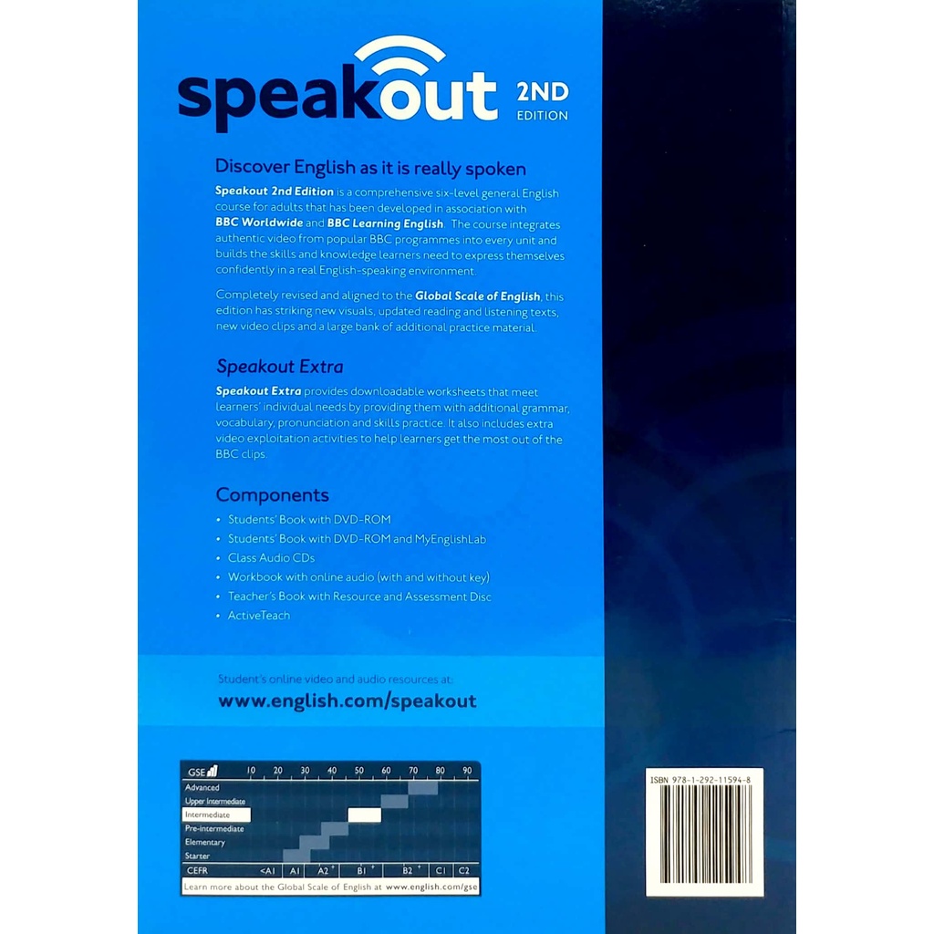 Speakout Intermediate 2nd Edition Students' Book And DVD-ROM Pack