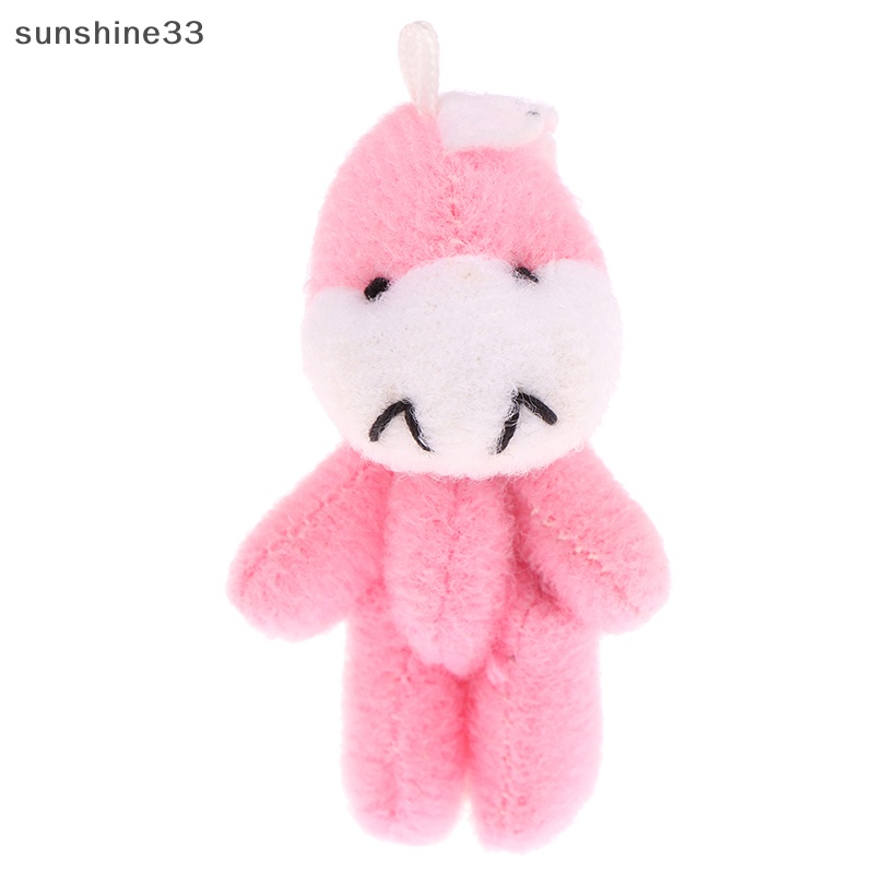 Móc Khóa Khủng Long Nhồi Bông Mềm Mại Dễ Thương