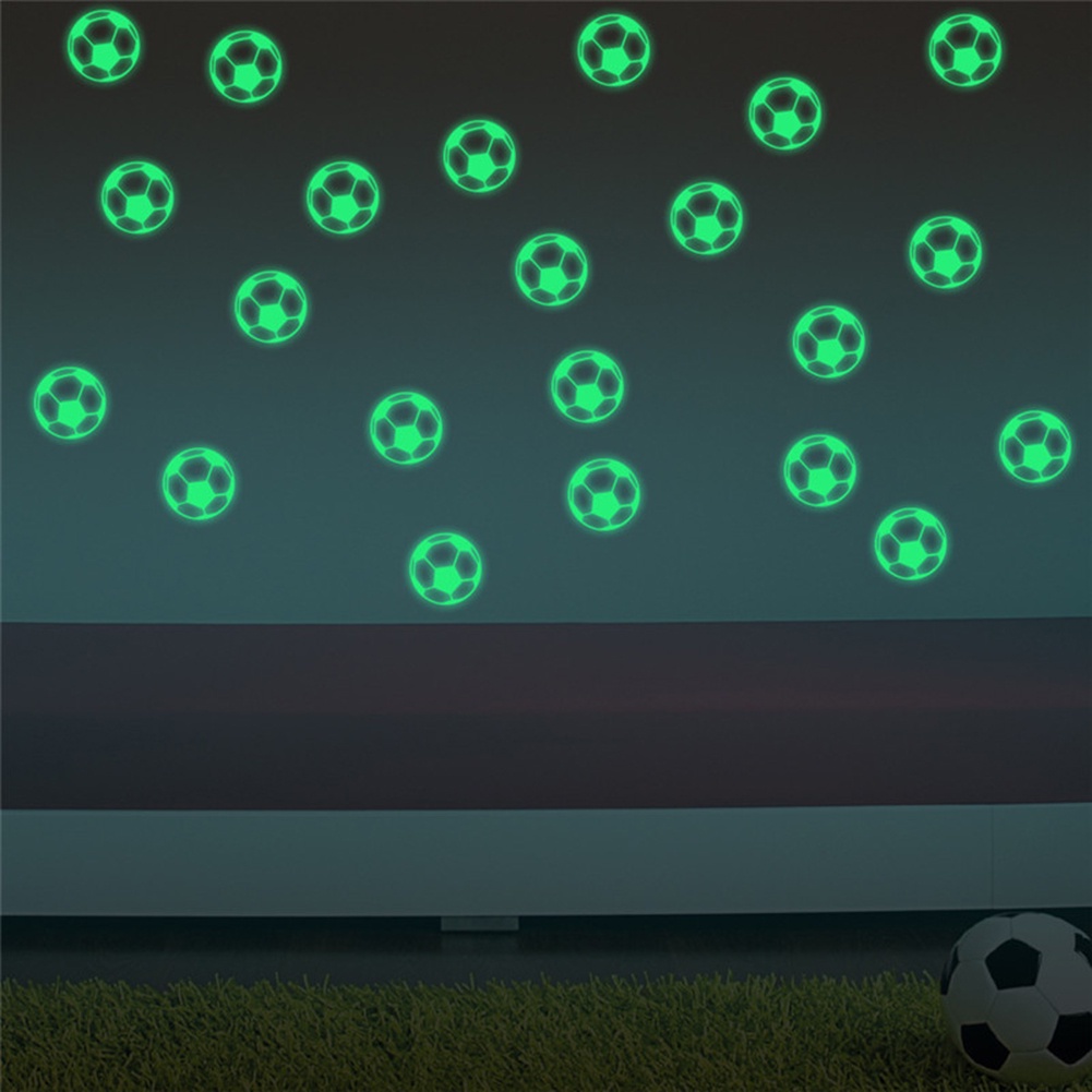 Miếng Dán Tường Dạ Quang Hình Quả Bóng Hoạt Hình Sáng Tạo Trang Trí Phòng Trẻ Em